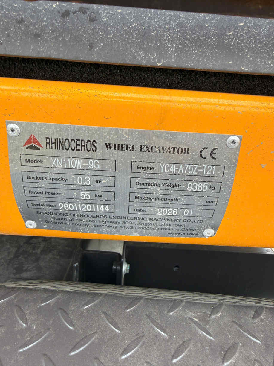 Máy Xúc Đào Bánh Lốp XINIU XN110W-9G