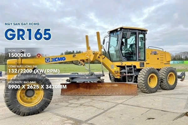 xe san gạt gr165 chính hãng XCMG